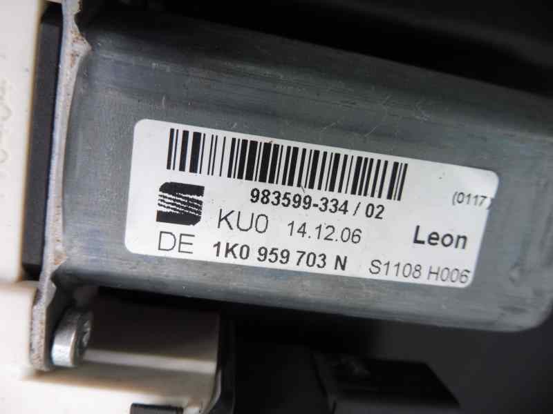 Recambio de elevalunas trasero izquierdo para seat leon (1p1) stylance / style referencia OEM IAM 1P0839401B 1K0959703N 