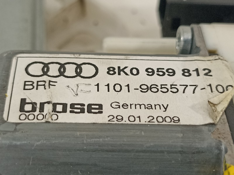 Recambio de elevalunas trasero derecho para audi q5 (8r) 2.0 tfsi (155kw) referencia OEM IAM 8R0839462B 8K0959812 