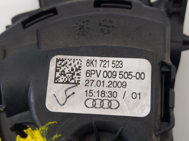 Recambio de potenciometro pedal para audi q5 (8r) 2.0 tfsi (155kw) referencia OEM IAM 8K1721523  