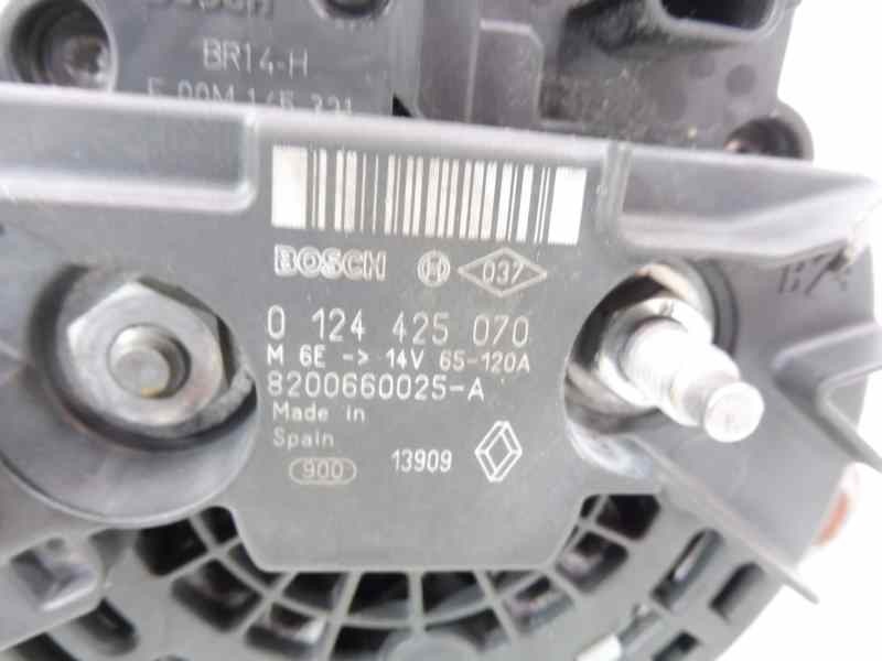 Recambio de alternador para renault megane iii berlina 5 p dynamique referencia OEM IAM 8200660025 0124425070 