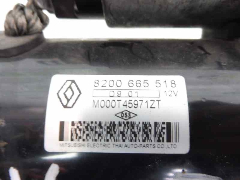 Recambio de motor arranque para renault megane iii berlina 5 p dynamique referencia OEM IAM 8200665518 M000T45971ZT 