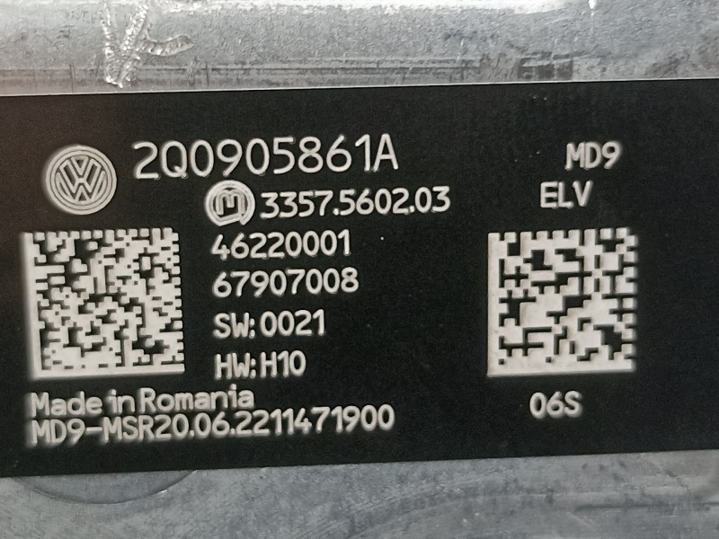 Recambio de antirrobo para seat arona xperience referencia OEM IAM 2Q0905861A 3357560203 