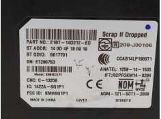 Recambio de modulo electronico para ford fiesta (ccn) trend referencia OEM IAM E1BT14D212ED   2