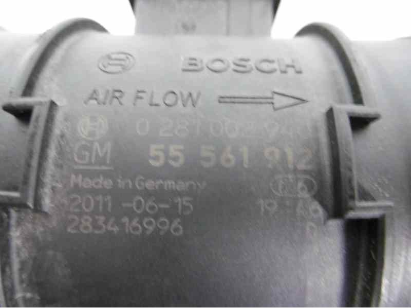 Recambio de caudalimetro para opel astra j lim. enjoy referencia OEM IAM 55561912 0281002940 