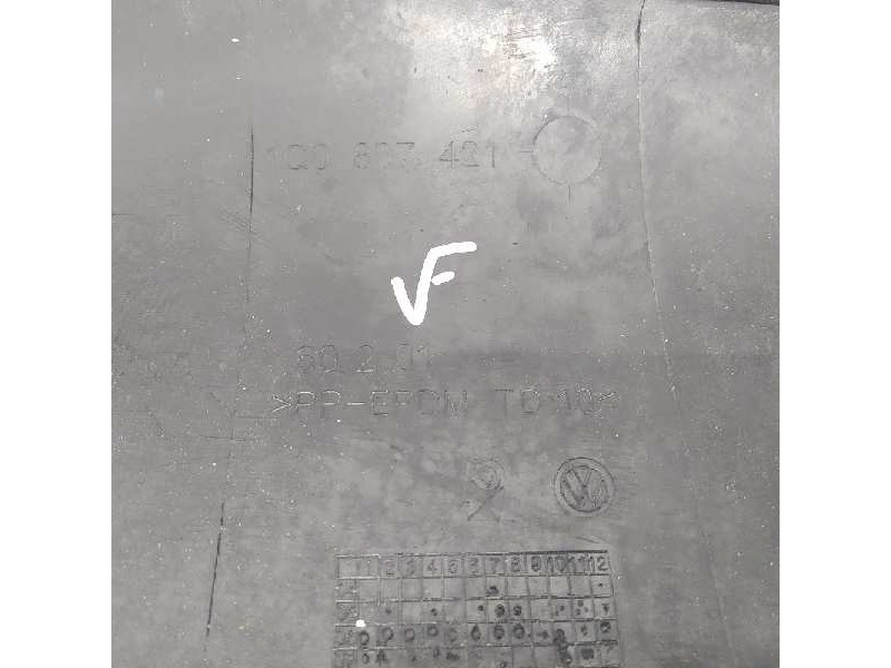 Recambio de paragolpes trasero para volkswagen eos (1f7) 2.0 tdi referencia OEM IAM 1Q0807417 1Q0807421 
