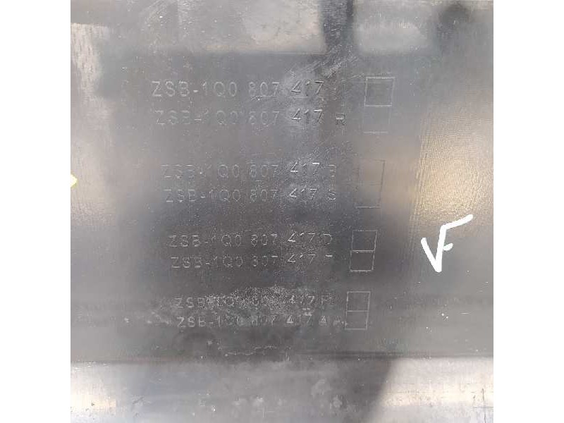 Recambio de paragolpes trasero para volkswagen eos (1f7) 2.0 tdi referencia OEM IAM 1Q0807417 1Q0807421 