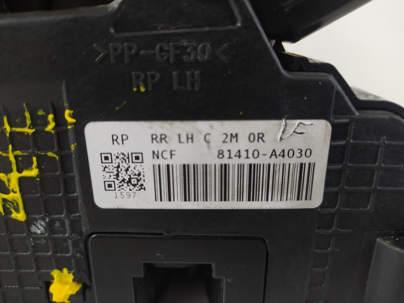 Recambio de cerradura puerta trasera izquierda para kia carens ( ) business referencia OEM IAM 81410A4030  