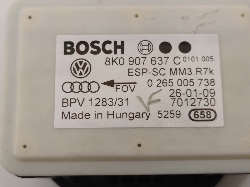 Recambio de sensor para audi q5 (8r) 2.0 tfsi (155kw) referencia OEM IAM 8K0907637C  
