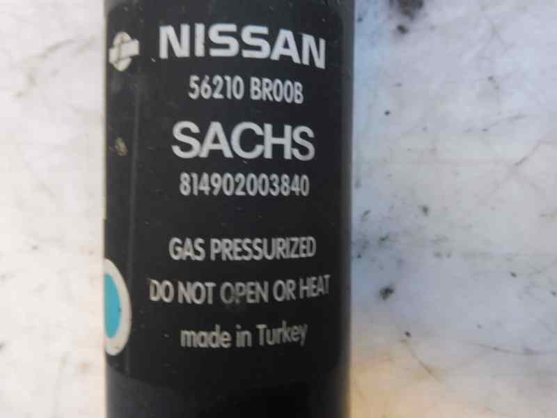 Recambio de amortiguador trasero izquierdo para nissan qashqai (j10) acenta referencia OEM IAM 56210BR00B  