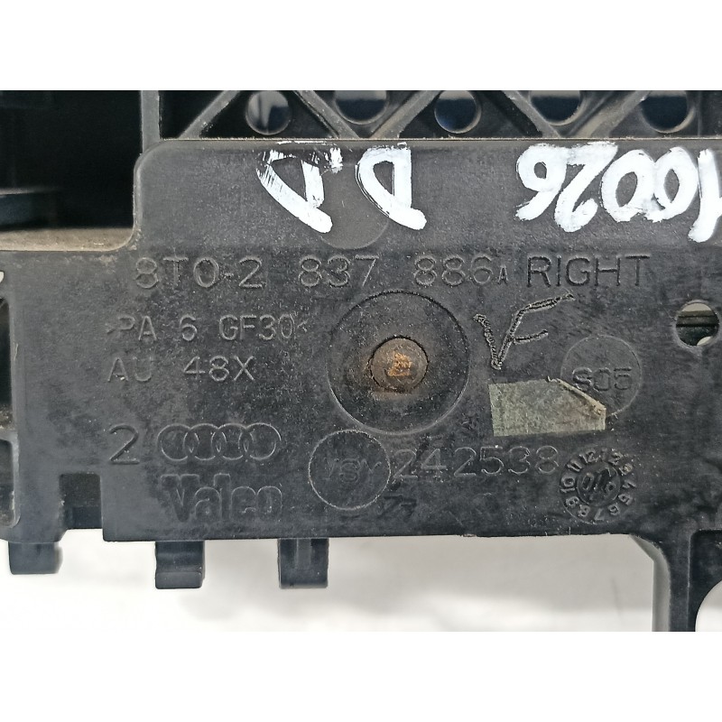 Recambio de maneta exterior delantera derecha para audi q5 (8r) 2.0 tfsi (155kw) referencia OEM IAM 8T02837886A  