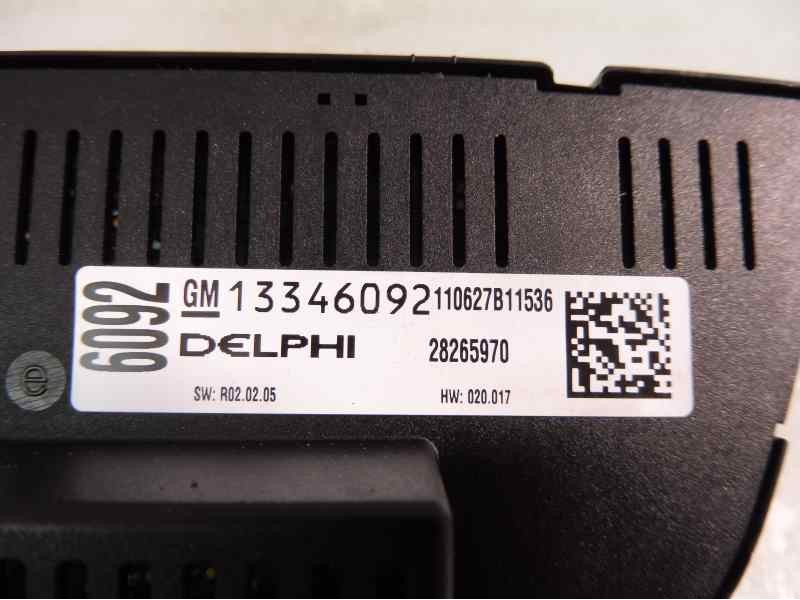 Recambio de mando climatizador para opel astra j lim. enjoy referencia OEM IAM 13346092 28265970 