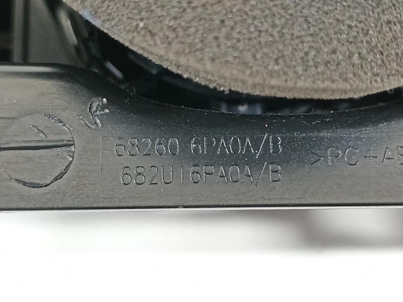 Recambio de rejilla aireadora para nissan juke (f16) referencia OEM IAM 682606PA0A 682U16PA0A 