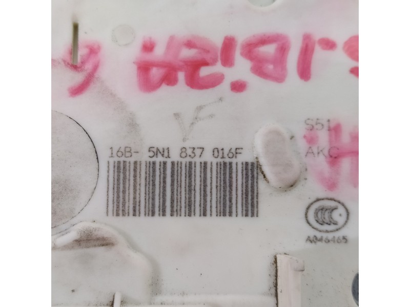 Recambio de cerradura puerta delantera derecha para seat ibiza sc (6j1) style tech referencia OEM IAM 5N1837016F  