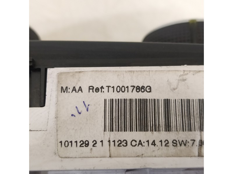 Recambio de mando calefaccion / aire acondicionado para renault megane iii berlina 5 p emotion referencia OEM IAM T1001786G  