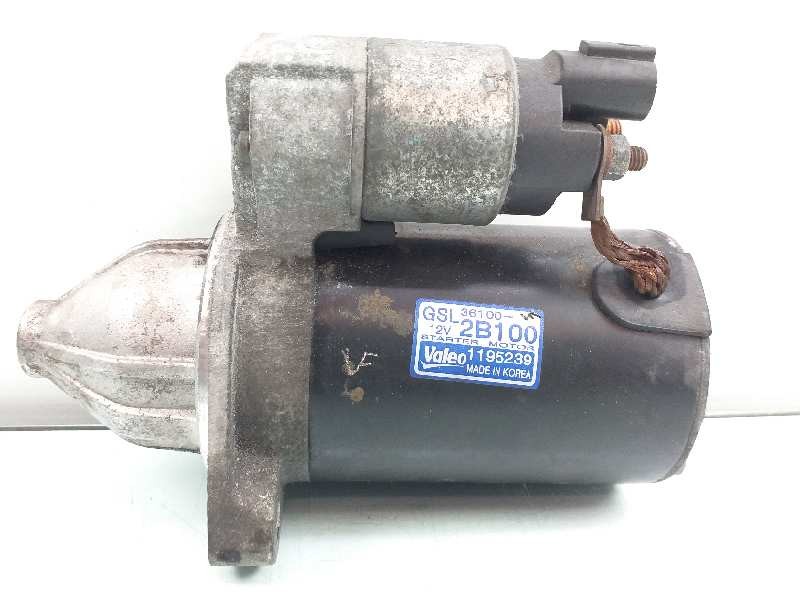 Recambio de motor arranque para hyundai veloster tecno referencia OEM IAM 361002B100 1195239 