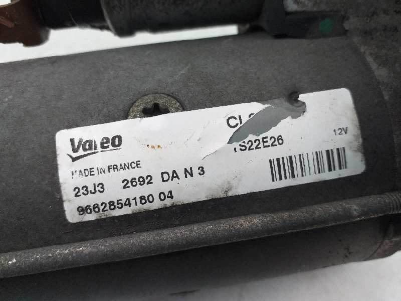 Recambio de motor arranque para peugeot 308 access referencia OEM IAM 9662854180  