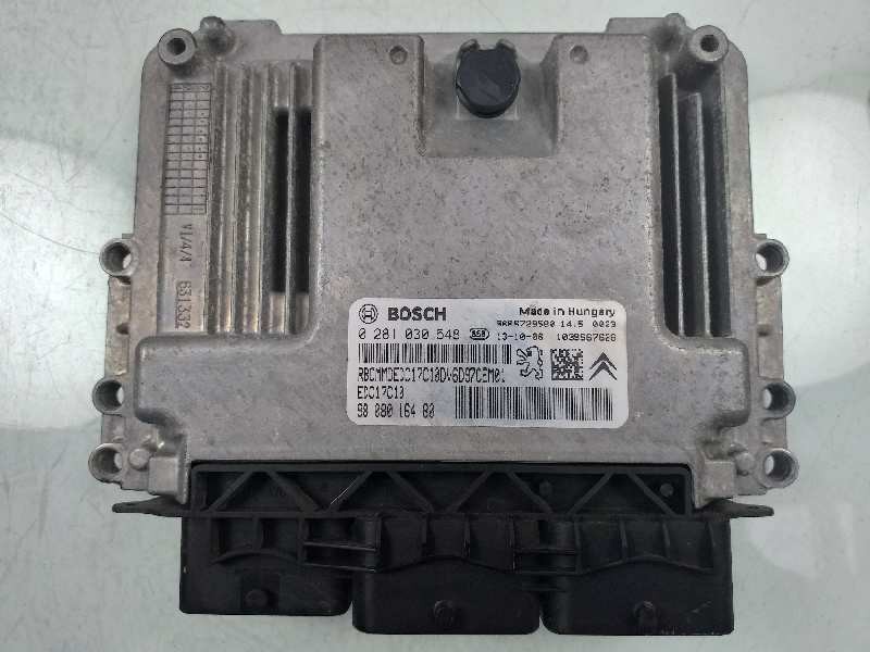 Recambio de centralita motor uce para peugeot 308 access referencia OEM IAM 9808016480 0281030548 