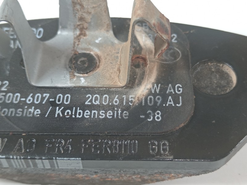 Recambio de disco freno delantero para seat ibiza (kj1) fr referencia OEM IAM 2Q0615301H 2Q0615109AP 2Q0615115AB