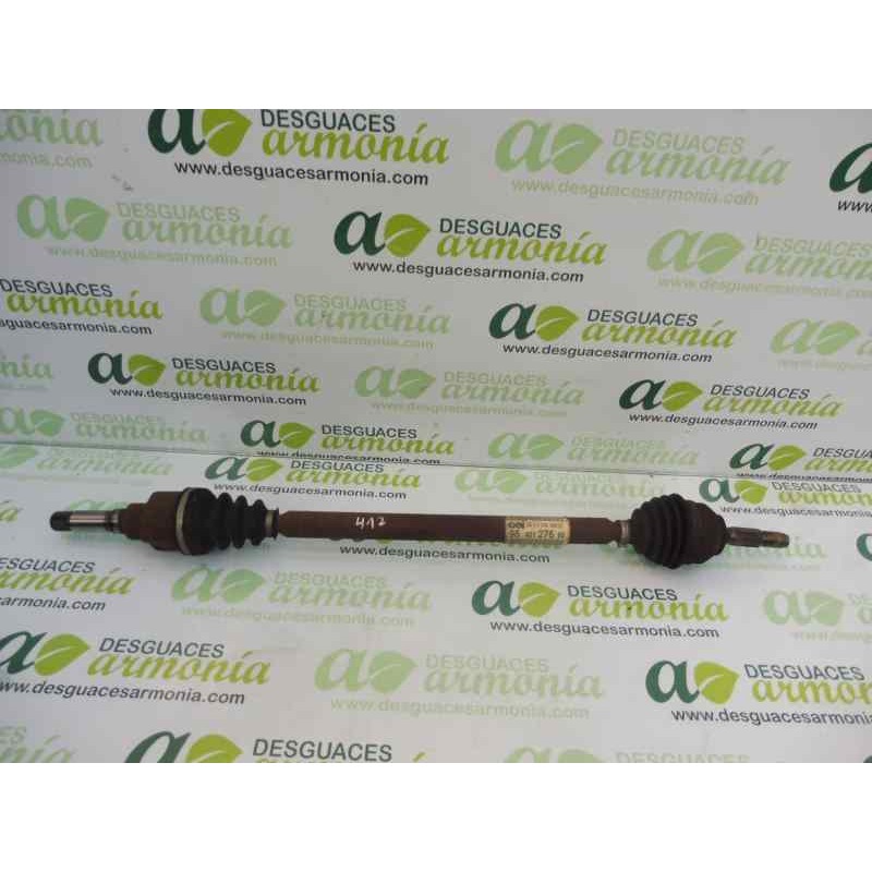 Recambio de transmision delantera derecha para citroën c3 1.4 furio referencia OEM IAM 9640127680  