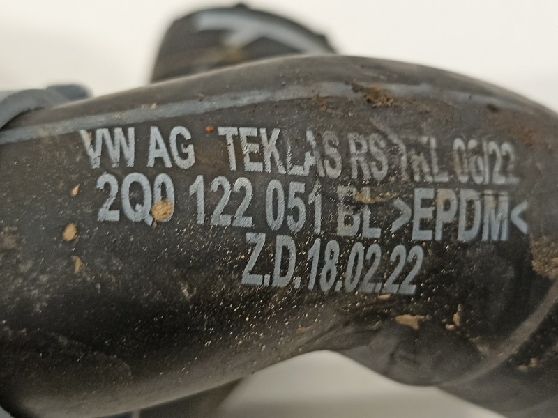 Recambio de tubo para seat ibiza (kj1) fr referencia OEM IAM 2Q0122051BL  