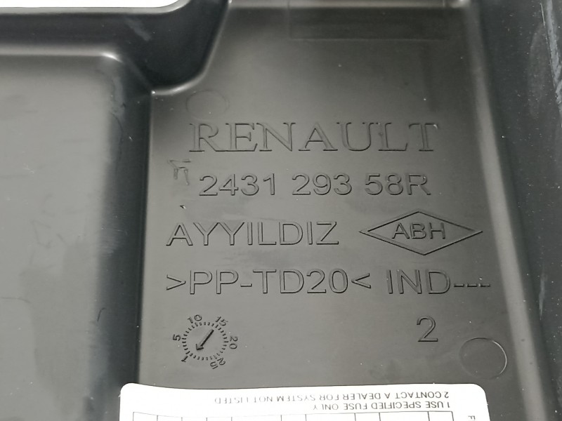 Recambio de caja reles / fusibles para nissan juke (f16) referencia OEM IAM 252361535R 1802254 243129358R