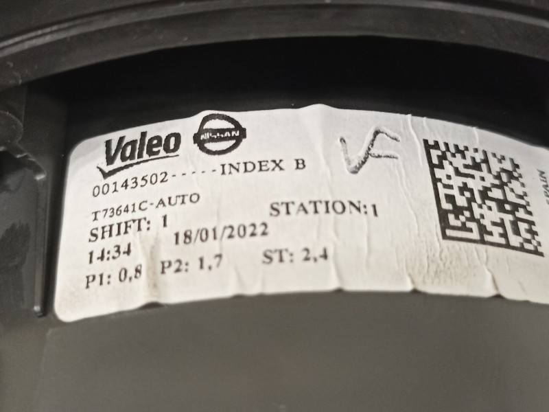 Recambio de ventilador calefaccion para nissan juke (f16) referencia OEM IAM T73641C  