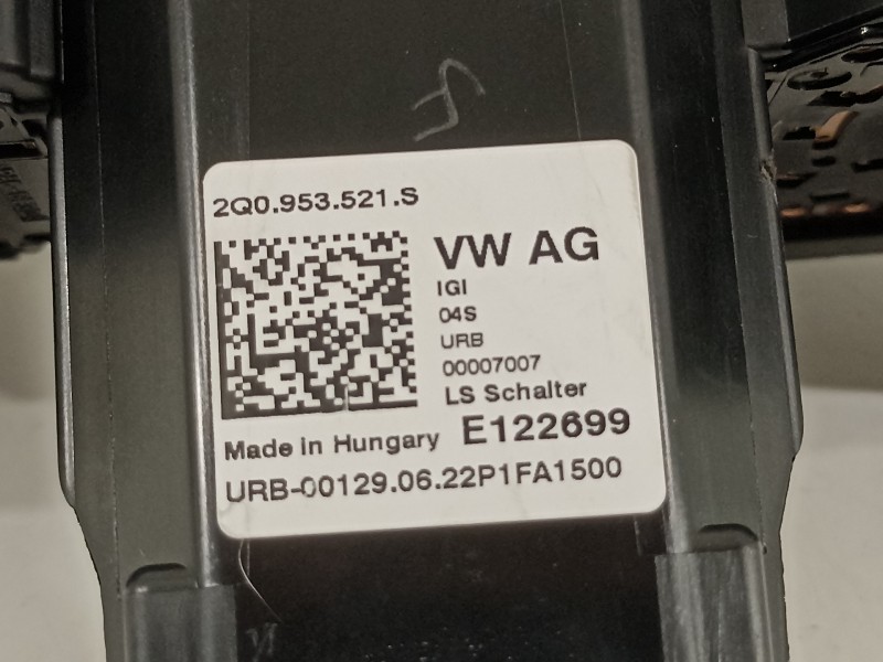 Recambio de mando intermitentes para seat arona xperience referencia OEM IAM 2Q0953521S 2QC953502 
