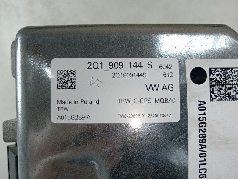 Recambio de columna direccion para seat ibiza (kj1) fr referencia OEM IAM 2Q1423510BG 2Q1909144S 