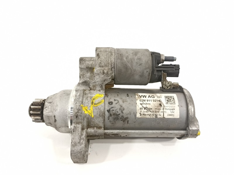 Recambio de motor arranque para volkswagen up gti referencia OEM IAM 02M911021G  