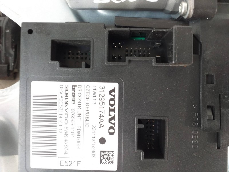 Recambio de elevalunas delantero derecho para volvo c30 1.6 d drive kinetic referencia OEM IAM 8679979 31295174AA 2186918