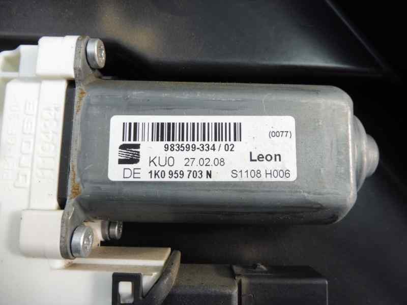 Recambio de elevalunas trasero izquierdo para seat leon (1p1) fr 1 referencia OEM IAM 1K0959703N  