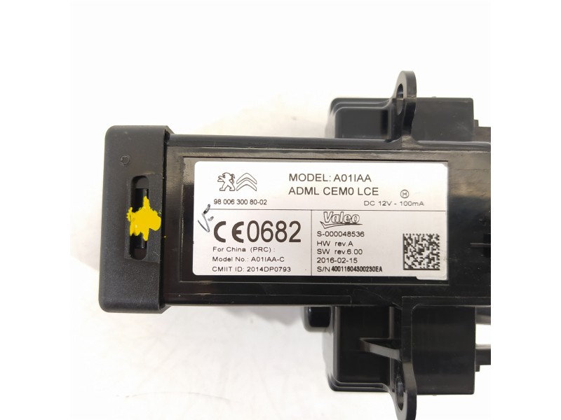 Recambio de conmutador de arranque para citroën c4 grand picasso feel referencia OEM IAM 9800630080  
