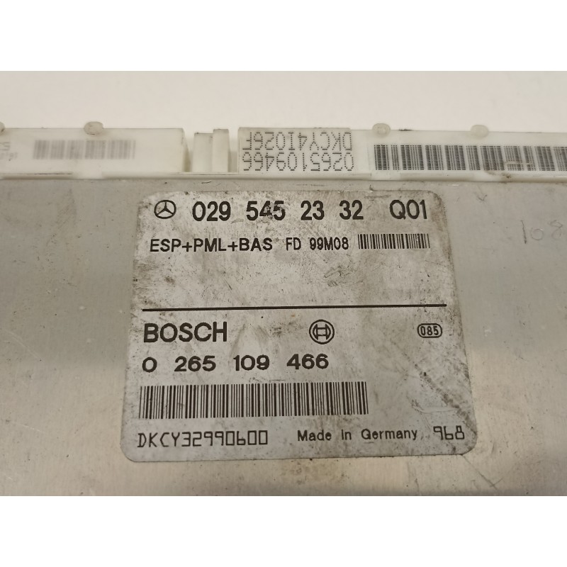 Recambio de centralita abs para mercedes-benz clase e (w210) berlina diesel 220 cdi (210.006) referencia OEM IAM 0295452332  