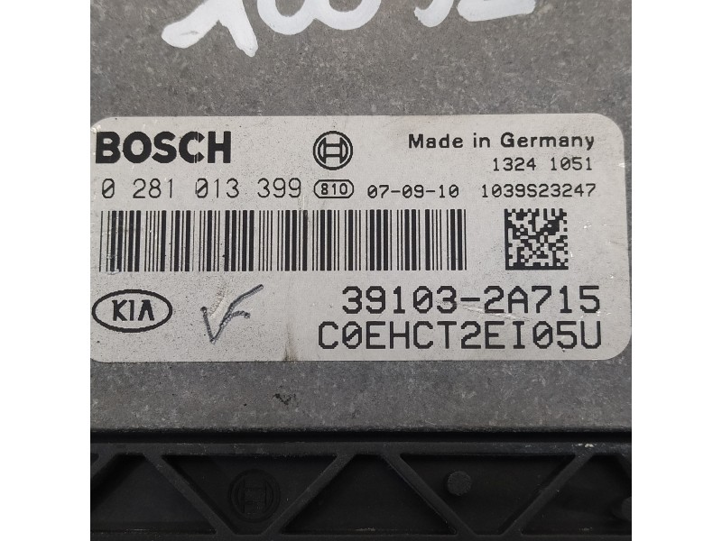 Recambio de centralita motor uce para kia cee´d sporty wagon active referencia OEM IAM 391032A715 0281013399 
