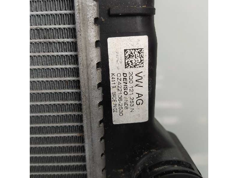 Recambio de radiador agua para volkswagen polo gti referencia OEM IAM 2Q0121253N  