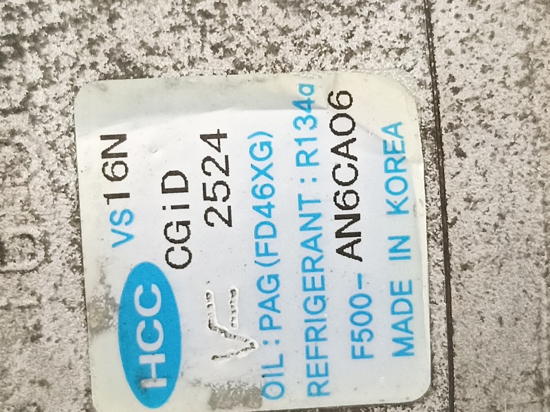 Recambio de compresor aire acondicionado para kia cee´d sporty wagon active referencia OEM IAM F500AN6CA06  