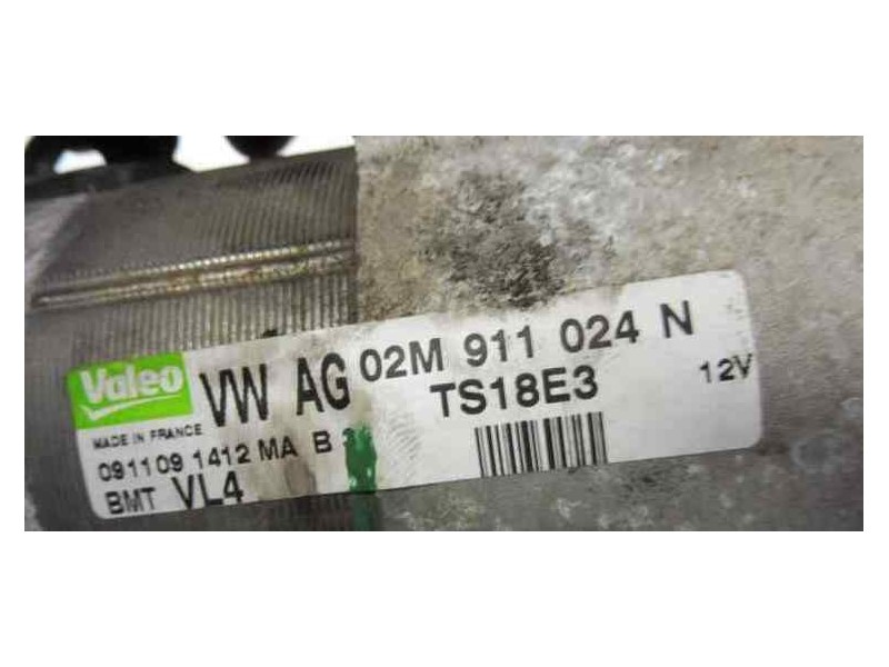Recambio de motor arranque para seat altea xl (5p5) stylance / style referencia OEM IAM 02M911024N TS18E3 