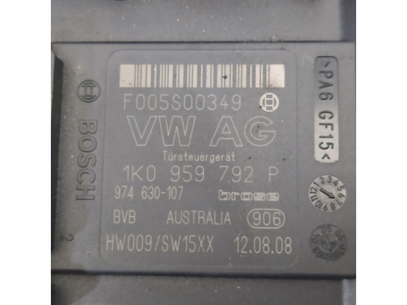 Recambio de motor elevalunas delantero derecho para seat leon (1p1) reference referencia OEM IAM 1T0959702L  