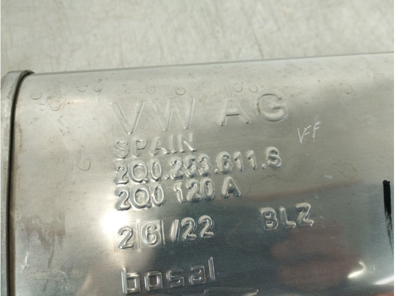 Recambio de tubo escape completo para seat arona xperience referencia OEM IAM 2Q0253611S 2Q0253611AF 