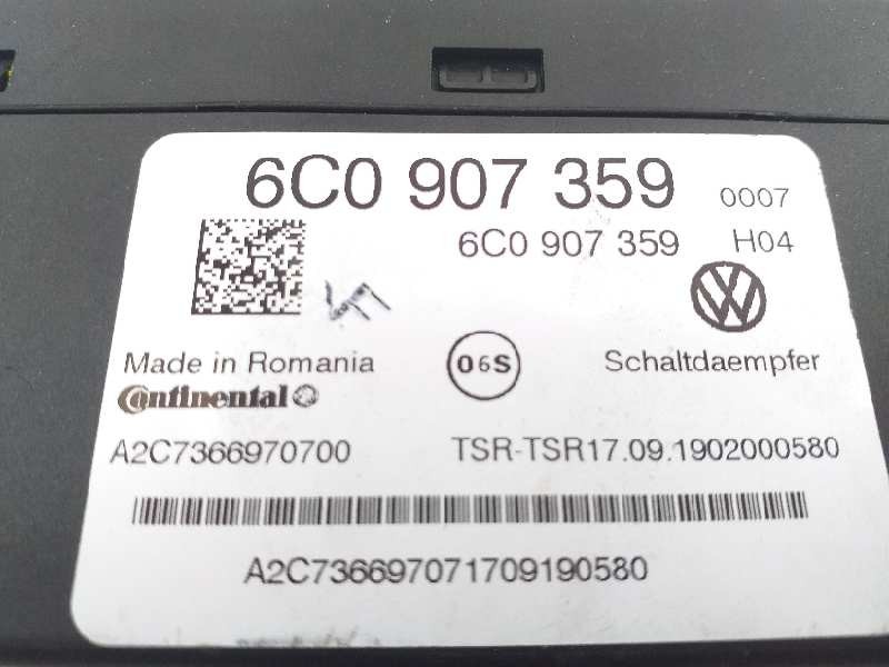 Recambio de centralita suspension para volkswagen polo gti referencia OEM IAM 6C0907359  