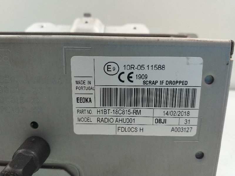 Recambio de sistema audio / radio cd para ford fiesta (ce1) st-line referencia OEM IAM H1BT18B955FD H1BT18C815RM H1BT18K811HE