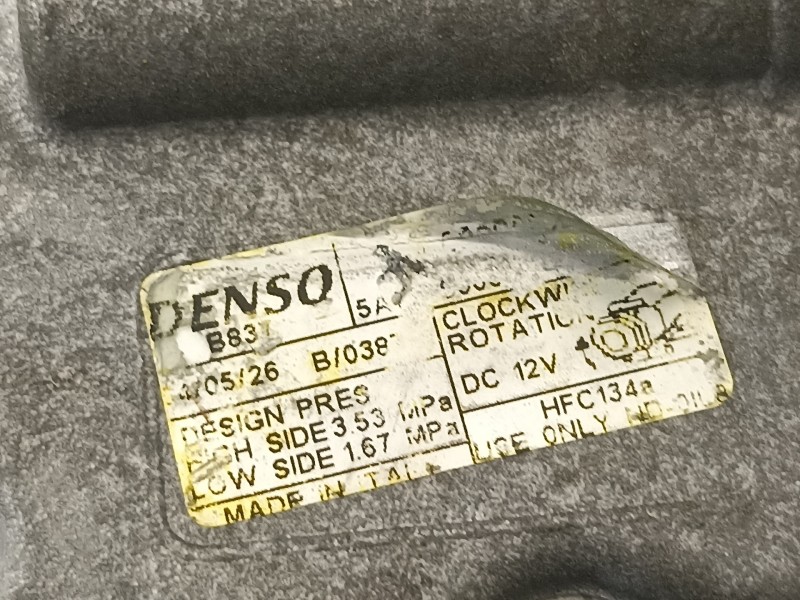 Recambio de compresor aire acondicionado para lancia ypsilon (101) 1.2 16v argento referencia OEM IAM 46782669 7875000 