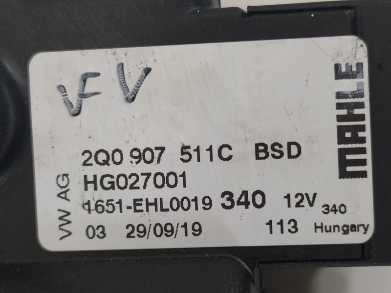 Recambio de motor apertura trampillas climatizador para volkswagen polo gti referencia OEM IAM 2Q0907511C  