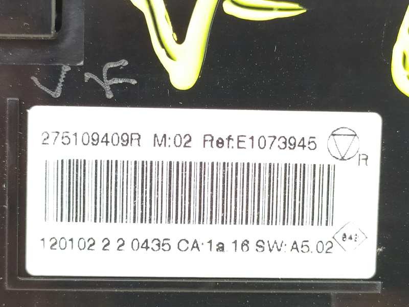 Recambio de mando climatizador para renault scenic iii dynamique referencia OEM IAM 275109409R  