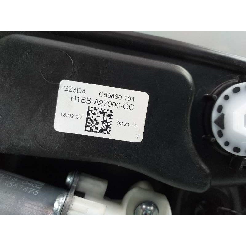 Recambio de elevalunas trasero derecho para ford fiesta (ce1) st-line referencia OEM IAM H1BBA27000CC A75653110 H1BT 14B534AE