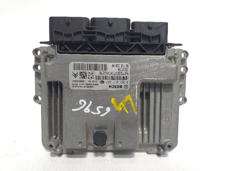 Recambio de centralita motor uce para citroën c3 collection referencia OEM IAM 9676833080 0281017337 