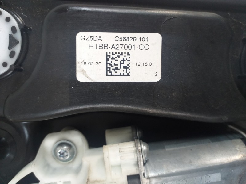 Recambio de elevalunas trasero izquierdo para ford fiesta (ce1) st-line referencia OEM IAM H1BBA27001CC  