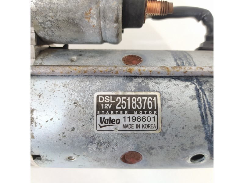 Recambio de motor arranque para chevrolet cruze ls referencia OEM IAM 25183761 1196601 