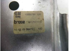 Recambio de elevalunas trasero izquierdo para opel astra j sports tourer excellence referencia OEM IAM 13350761 915345105 911717 2