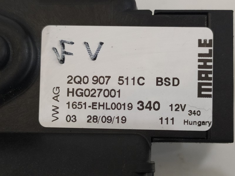 Recambio de motor apertura trampillas climatizador para volkswagen polo gti referencia OEM IAM 2Q0907511C  